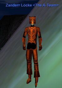 Blazing Fennin Ro Armor (Half-Elf Male)