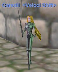 Enchanted Full Plate (Electrum) (Human Female)